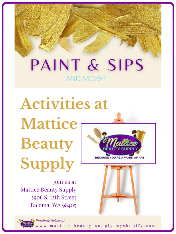 Activities at Mattice Beauty Supply!!